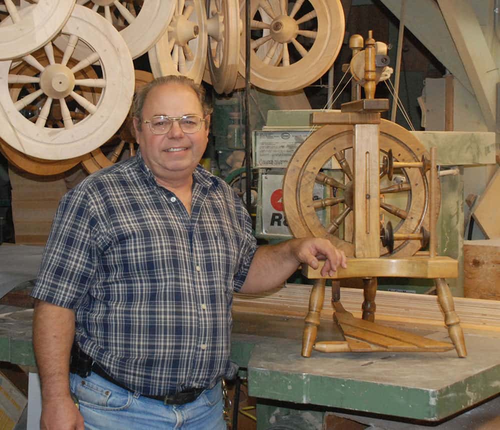Modern Spinning Wheel  Clemes & Clemes, Inc.