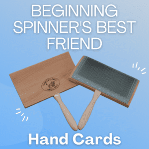 hand carders are beginning spinner's best friend