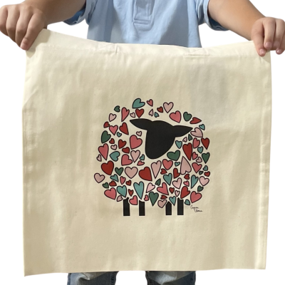Love Ewe Reusable Shopping Bag